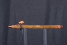 Teak Burl Native American Flute, Minor, Low F-4, #U3E (10)